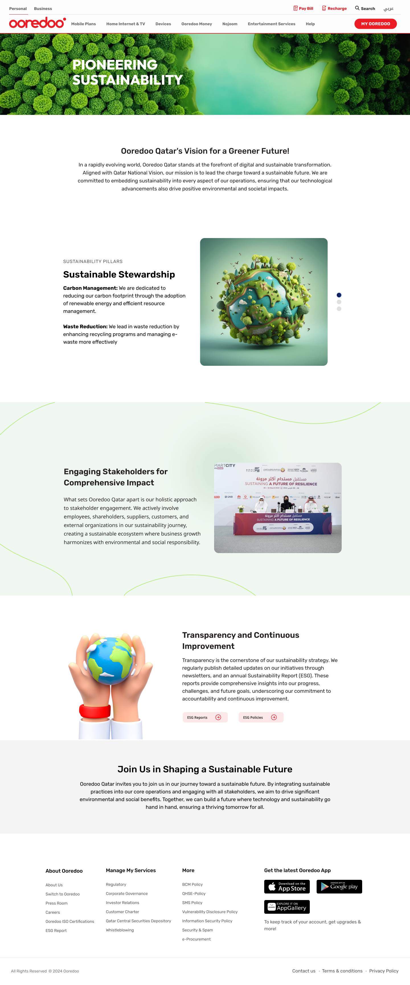 Home page